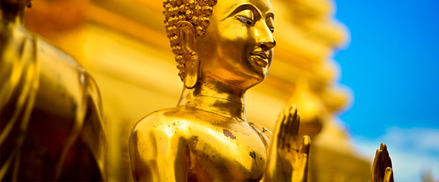 buddha in gold